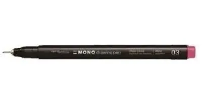 Image de Tombow WSEFL22-03 Tombow MONOdrawing Fineliner rot 0,35 mm, 1 St.