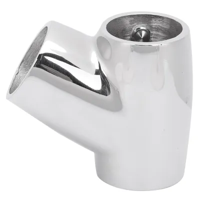Produktbild von Boot Handlauf Zubehör, 60 Grad T-Stück, 316 Edelstahl T-Stück für Marine Yacht Boot, 22MM