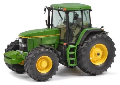 Obrázok produktu pre John Deere 7810, traktor, modely od roku 1997 do roku 2003, zelená farba, model v mierke 1:18, značka Schuco