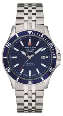 Obrázok produktu pre Swiss Alpine Military - 7022.1135 - Náramkové hodinky - Pánske - Kremeňové - Challenger