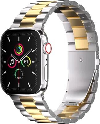 Immagine prodotto di Watch Ultra - 49 mm, Watch 10 - 46 mm, Watch 1 - 42 mm, Watch 2 - 42 mm, Watch 3 - 42 mm, Watch 42 mm, Watch 44 mm, Watch 4 - 44 mm, Watch 5 - 44 mm, Watch 6 - 44 mm, Watch 7 - 45 mm, Watch 8 - 45 mm, Watch 9 - 45 mm, Watch SE 2022 - 44 mm, Watch SE 2023 - 44 mm, Watch SE - 44 mm, Watch Ultra 2 - 49 mm Cinturino: imoshion Stahlband AW