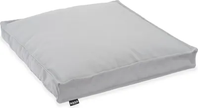 Produktbild von H.O.C.K. Classic Uni Outdoor Sitzkissen - 50x50x5cm Stuhlkissen für Draußen - Wetterfestes Polster Hellgrau