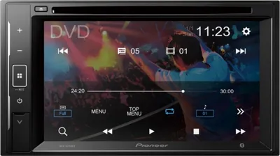 Produktbild von Pioneer AVH-A240BT, Schwarz, 2 DIN, 200 W, 4.0 Kanäle, 50 W, CD, CD-R, CD-RW, DVD, DVD+R, DVD+RW, DVD-R, DVD-R DL, DVD-RW