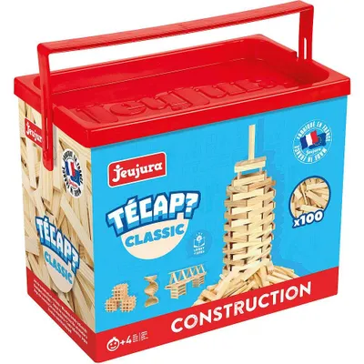 Obrázek produktu pro Jeujura Dřevěná stavebnice Técap Classic 100 dílů