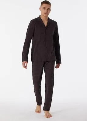 Produktbild von Schiesser Herren Pyjama lang nachtblau Stück Gr. 050