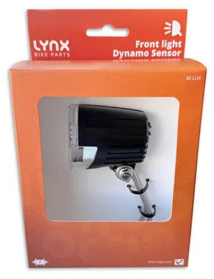Immagine prodotto di Faro per bicicletta a LED Lynx 30 Lux Sensor 180 gradi StVZO nero