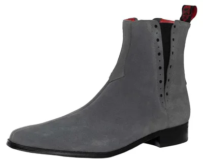 Produktbild von Jeffery West Chelsea-Stiefel aus Wildleder, Grau 41 EU