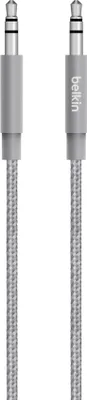 Produktbild von BELKIN 1,2m, Premium MIXit, graues Audio-Kabel Grau