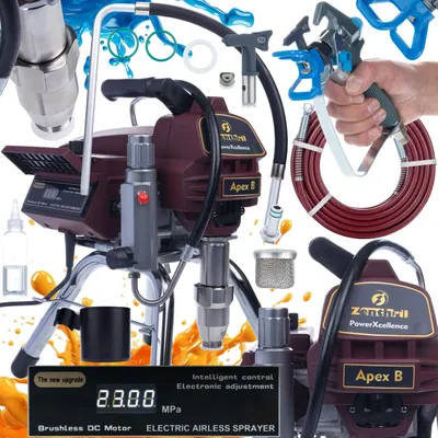 Immagine prodotto di Zenthril Unità di Verniciatura Apex B, 2500W 20MPa 0,031””, 3,2L/min, Serie PowerXcellence