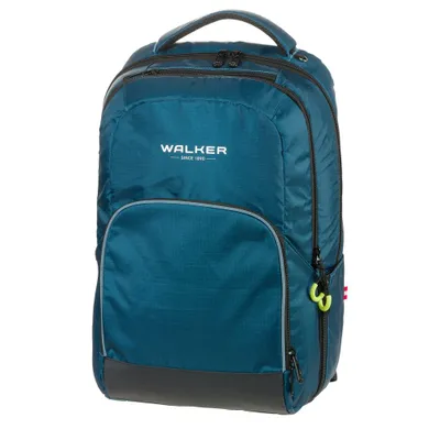 Produktbild von walker 42128-370 Schulrucksack Wizzard College 2.0 - steel blue