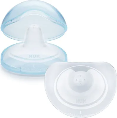 Obrázek produktu pro Nuk prsní klobouček velikost L 2 ks