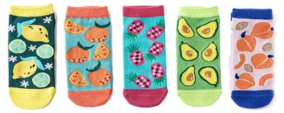 Produktbild von Lustige Sneaker-Socken aus Baumwolle, bunte Socken, Größen 39-42, kurze Sneaker-Socken, lässig, ungewöhnlich, lustig