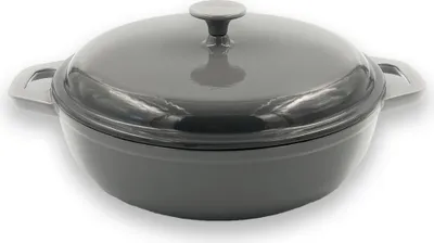 Image de GSW Shadow cocotte avec couvercle 30cm gris