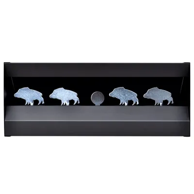 Produktbild von vidaXL Magnetischer Kugelfangkasten 4 + 1 Ziele Wildschwein-Design