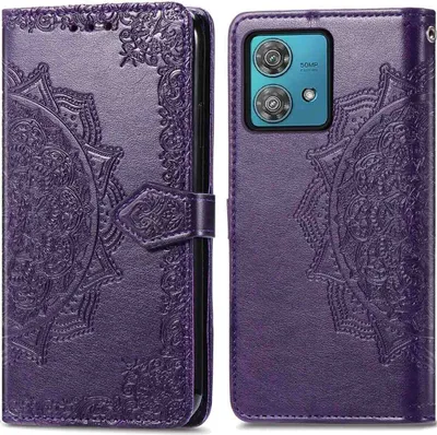 Obrázek produktu pro imoshion Mandala skládací pouzdro Motorola Moto G84 - fialové