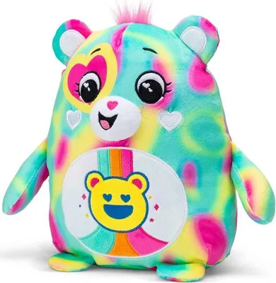Produktbild von Care Bears Kuscheltier Squishy 25cm Good Vibes Bear Plüsch Spielzeug