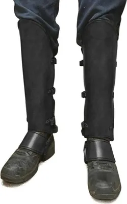 Produktbild von RYXXX Stiefelüberzieher aus Kunstleder, Leggings, Anzug, Kniehöhe, inkl. 1 Paar, Schwarz oder Braun