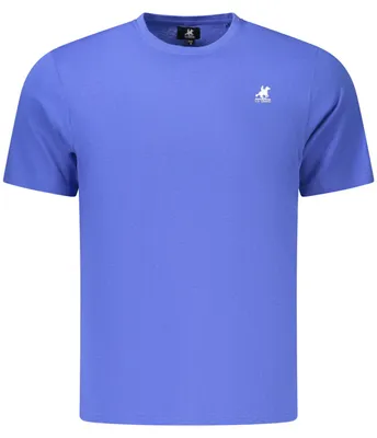 Produktbild von Herren Kurzarm T-Shirt Blau mit Druck und Rundhals - Stilvoll & Modern