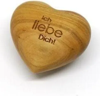 Produktbild von Thankgoods Holzherz Ich liebe Dich