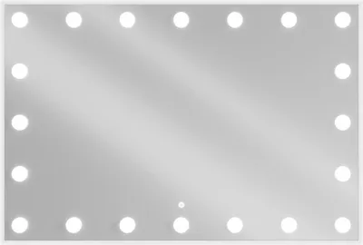 Produktbild von Mexen Dona podsvícené koupelnové zrcadlo 100 x 80 cm, LED 6000K, ventilátor - 9818-100-080-611-00