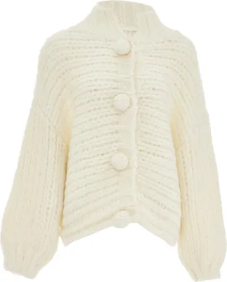 Immagine prodotto di Cardigan da donna ebeeza - bianco lana, M