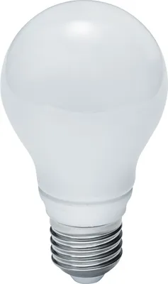Immagine prodotto di Lampadina a led con attacco E27, 6W e 470lm bianco caldo, non dimmerabile, vetro bianco