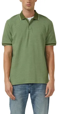 Immagine prodotto di Camicia polo da uomo a righe strutturate, modello S.OLIVER, con effetto bicolore | 7990