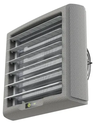 Produktbild von NeoAir EVO105 EC Warmwasser-Lufterhitzer bis 105 kW, 4000 m³/h, Hallenheizung, IP54