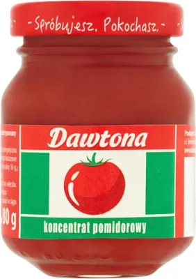 Zdjęcie produktu dla Koncentrat pomidorowy 80g Dawtona