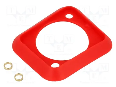 Produktbild von 1x Dichtungen für Buchsen 19x24mm Geh: -Stard rot T CP299907 -Steckverbinder