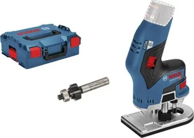 Obrázek produktu pro Akumulátorová horní frézka Bosch Professional, 06016B0001, 12 V, bezkartáčový motor, bez akumulátoru