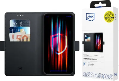 Obrázok produktu pre 3mk - Wallet Case puzdro na Xiaomi Redmi Note 14 Pro 5G / Poco X7 – čierne