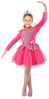 Ballerina Prinzessin Kostümkleid für Mädchen, Größe 4-5 Jahre