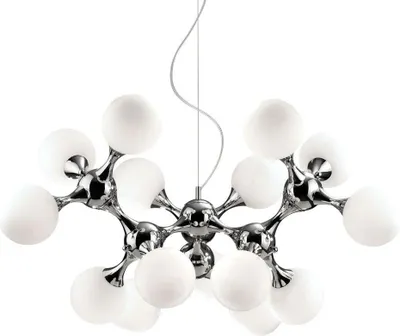 Obrázok produktu pre Ideal Lux Nodi SP15, 15 žiaroviek, E14, IP20, Chróm