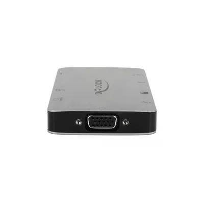 Image de DeLOCK - Docking Station - USB-C - VGA, HDMI - GigE (87735)