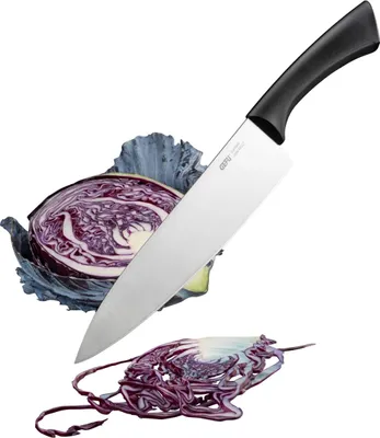 Immagine prodotto di Gefu Coltelli Senso 21 CM Czarny Nóż Szefa Kuchni ZE Stali Nierdzewnej, g13870