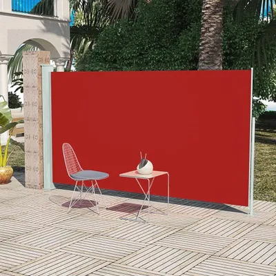 Obrázek produktu pro Boční markýza The Living Store 160x300 cm červená