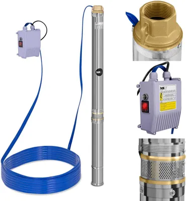 Produktbild von Tauchbrunnenpumpe MSW 3800 L/Std. bis zu 60 m