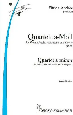 Produktbild von Quartett a-Moll für Klavier und Streichtrio