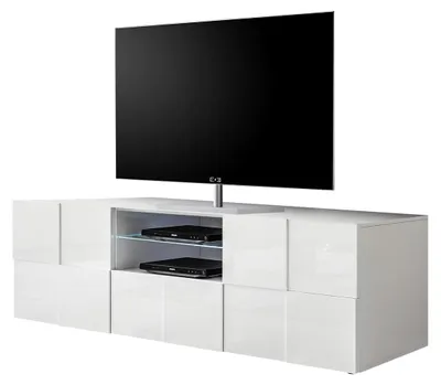 Image de CALICOSY - Meuble TV 2 Portes 1 Tiroir L181 cm - Dama