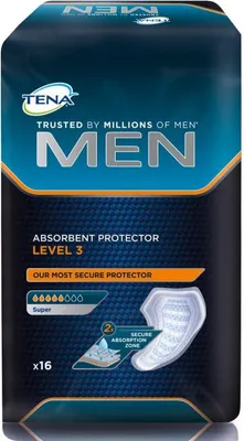 Image de Tena Men Level 3 - 18 paquets de 16 protections