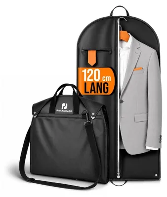 Image de Housse de protection pour vêtements avec bandoulière - Sac de voyage pliable