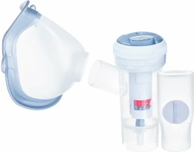 Produktbild von FLAEM 4NEB Vernebler RF9, Mundstück und Maske für Erwachsene