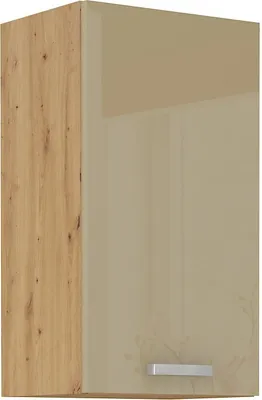 Immagine prodotto di Armadietto superiore da cucina ADARA - larghezza 40 cm, cappucino / rovere artisan