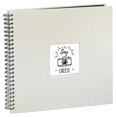 Produktbild von Hama Spiral-Album Fine Art 36x32 cm, 50 schwarze Seiten, Kreide