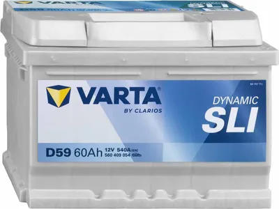 Produktbild von Varta Blue Dynamic 560 409 054, 60 Ah, 12 V, 540 A, Auto, Links platziert, B13
