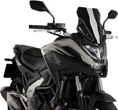 Produktbild von PUIG 20773N Sportscheibe passend fuer HONDA NC750X Schwarz