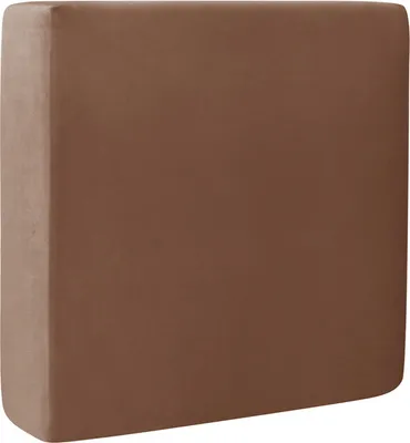 Produktbild von 1 Stück Stretch Couchkissenbezüge Weicher Samt Sofakissen Möbelschutz für Sofa Sitz，Dunkelbraun