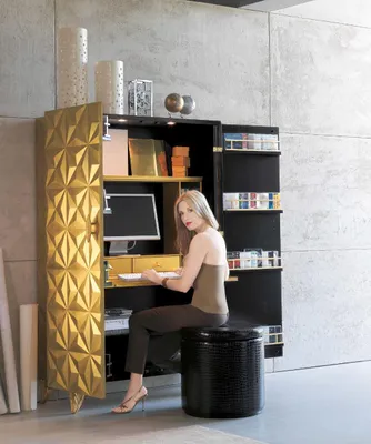Produktbild von Hocker Textil Sitz  Fußhocker Rund Hocker Polsterhocker Sitzhocker Ottomane