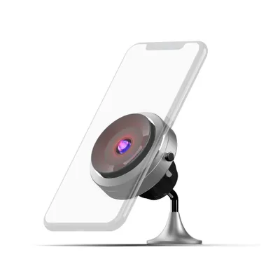 Image de MISURA MA05- Support pour téléphone portable avec ventouse et chargement sans fil QC3.0 - SILVER